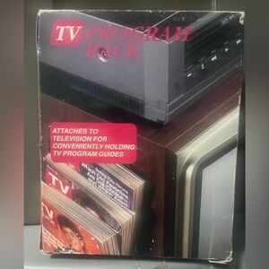 New! Vintage! Program Rack
